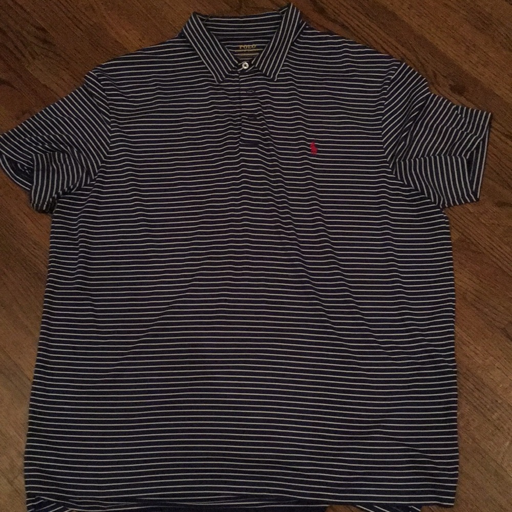 Ralph Lauren blue tried shirt